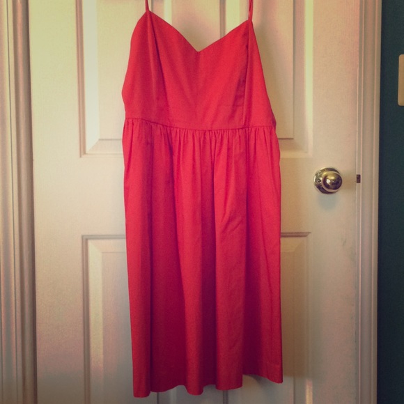 GAP | Dresses | Gap Red Spaghetti Strap 